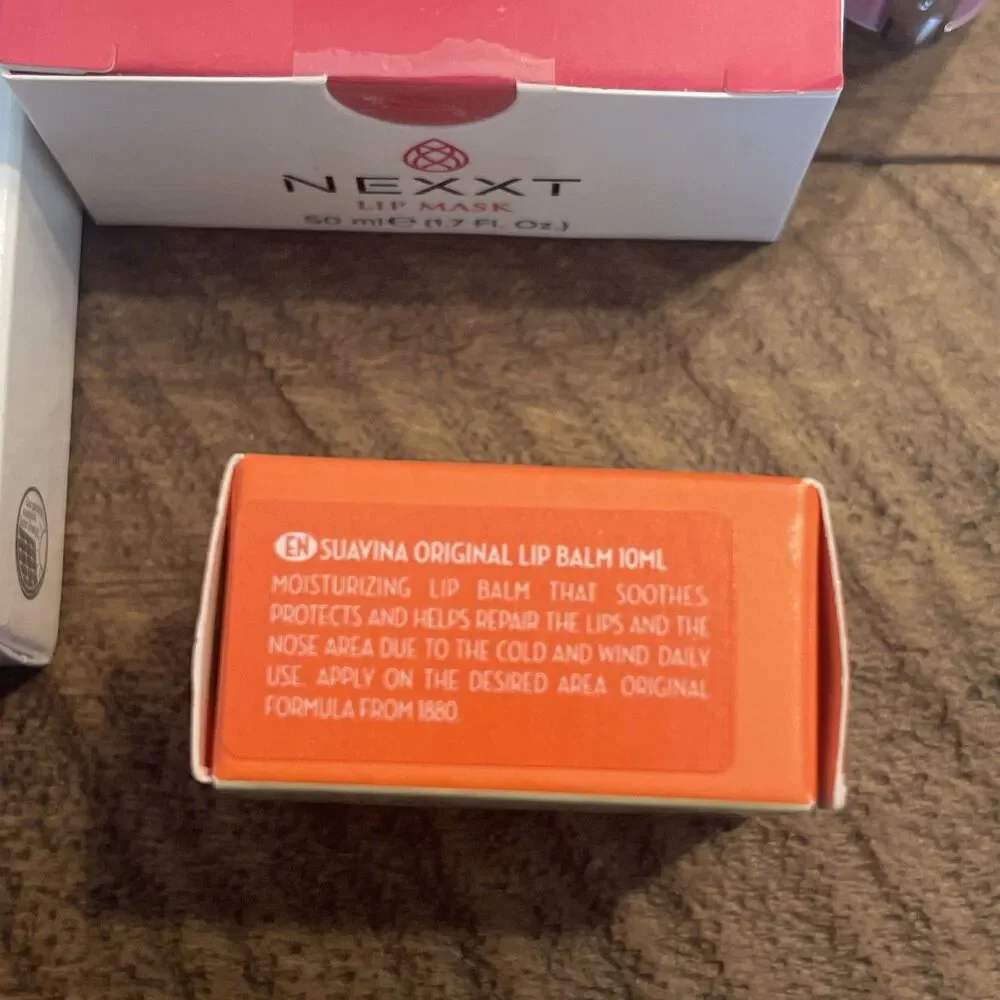 Assorted lip care